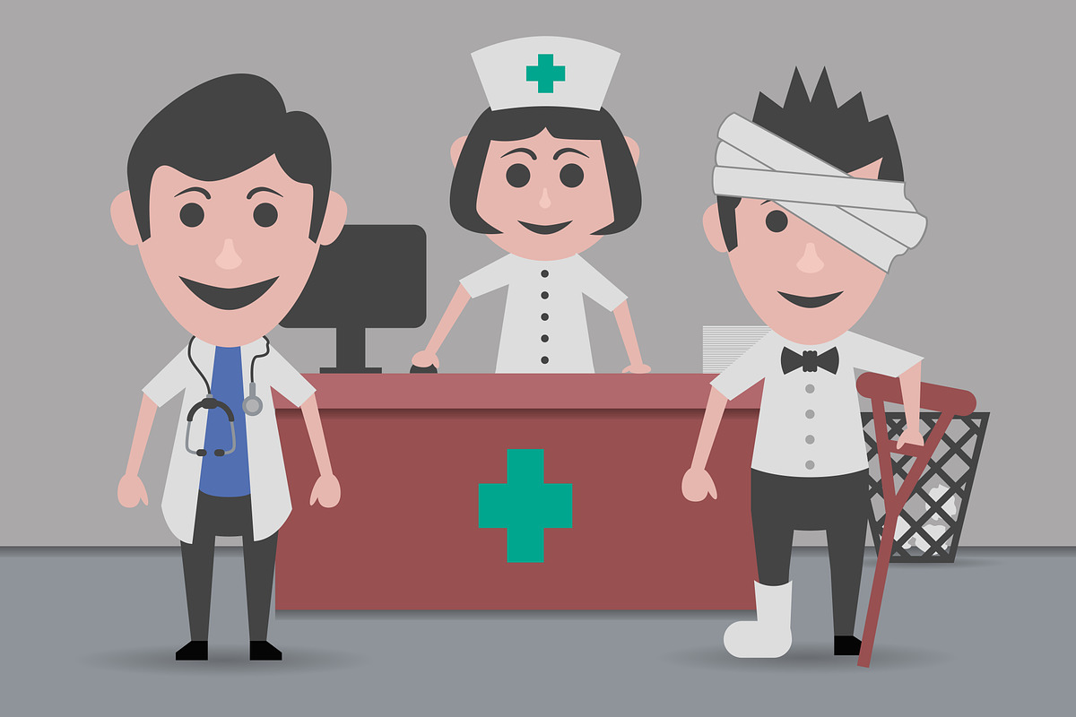 23 dolls and health backgrounds, a Healthcare Illustration by noche (Photo 14 of 23)