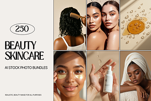 250 Beauty & Skincare Stock Photos