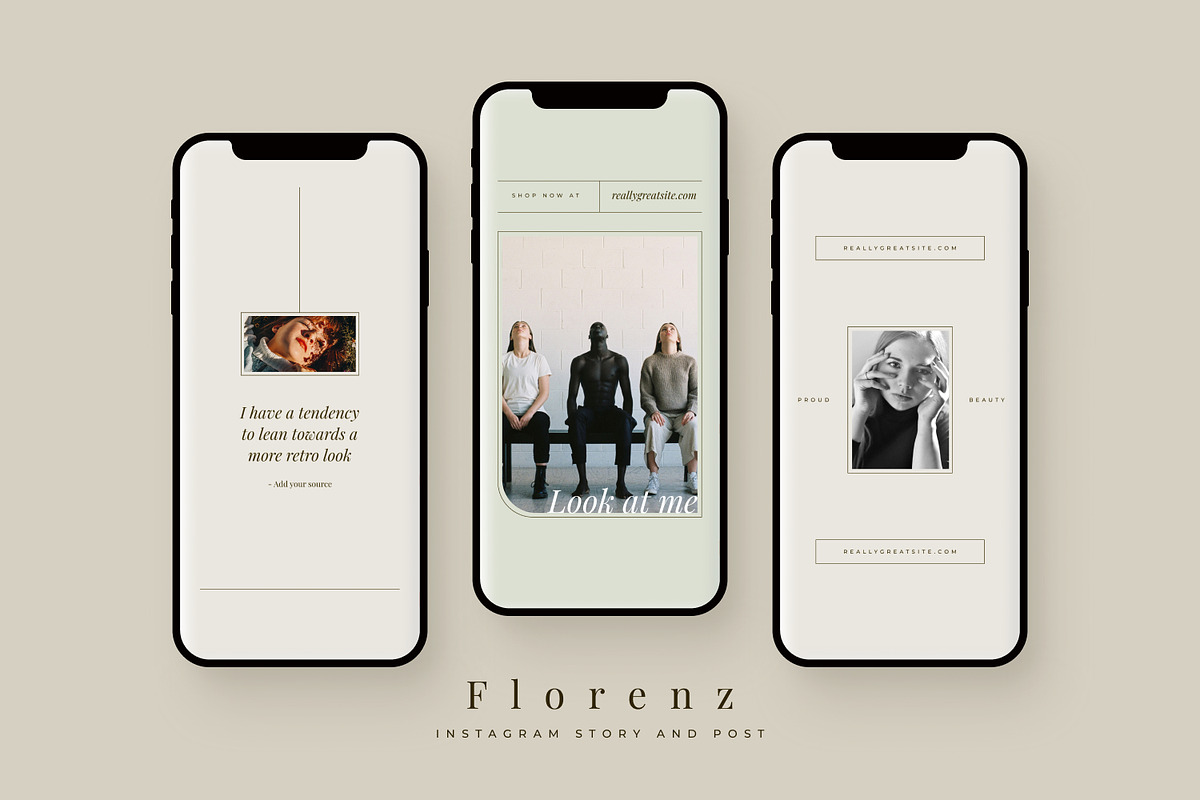 Florenz - Instagram Stories and Post, a Social Media Template by MYDesign (Photo 2 of 5)