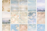 70 Painterly Garden Backgrounds, a Background Graphic by OKArtHub (Thumbnail 5 of 13)