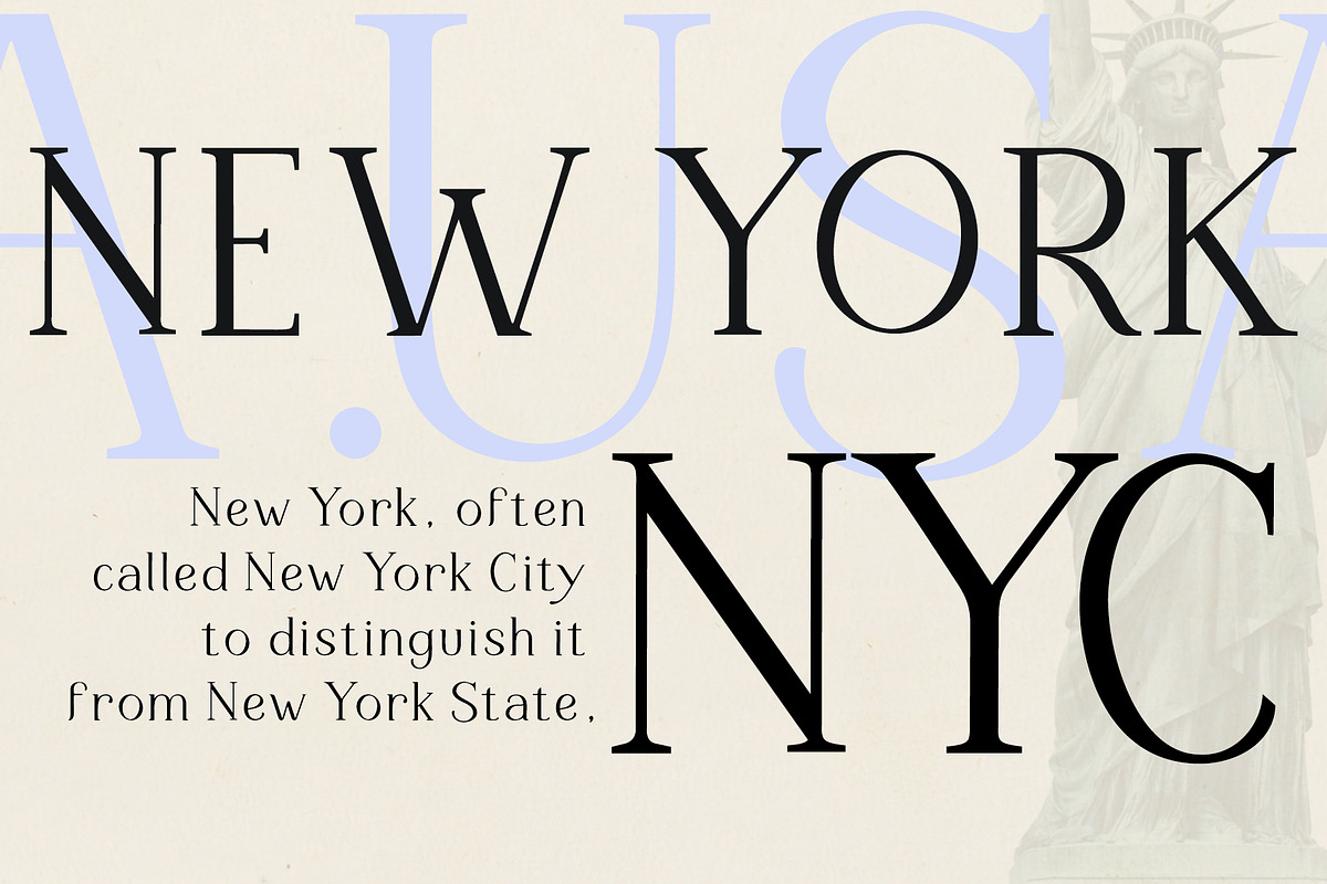 Caesur, a Serif Font by Sulthan Studio (Photo 3 of 7)