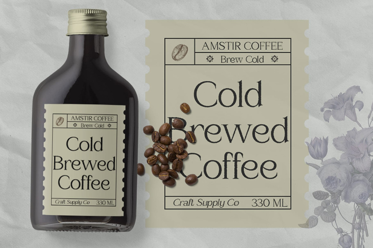 Amstir Rough, a Serif Font by Craft Supply Co. (Photo 3 of 8)