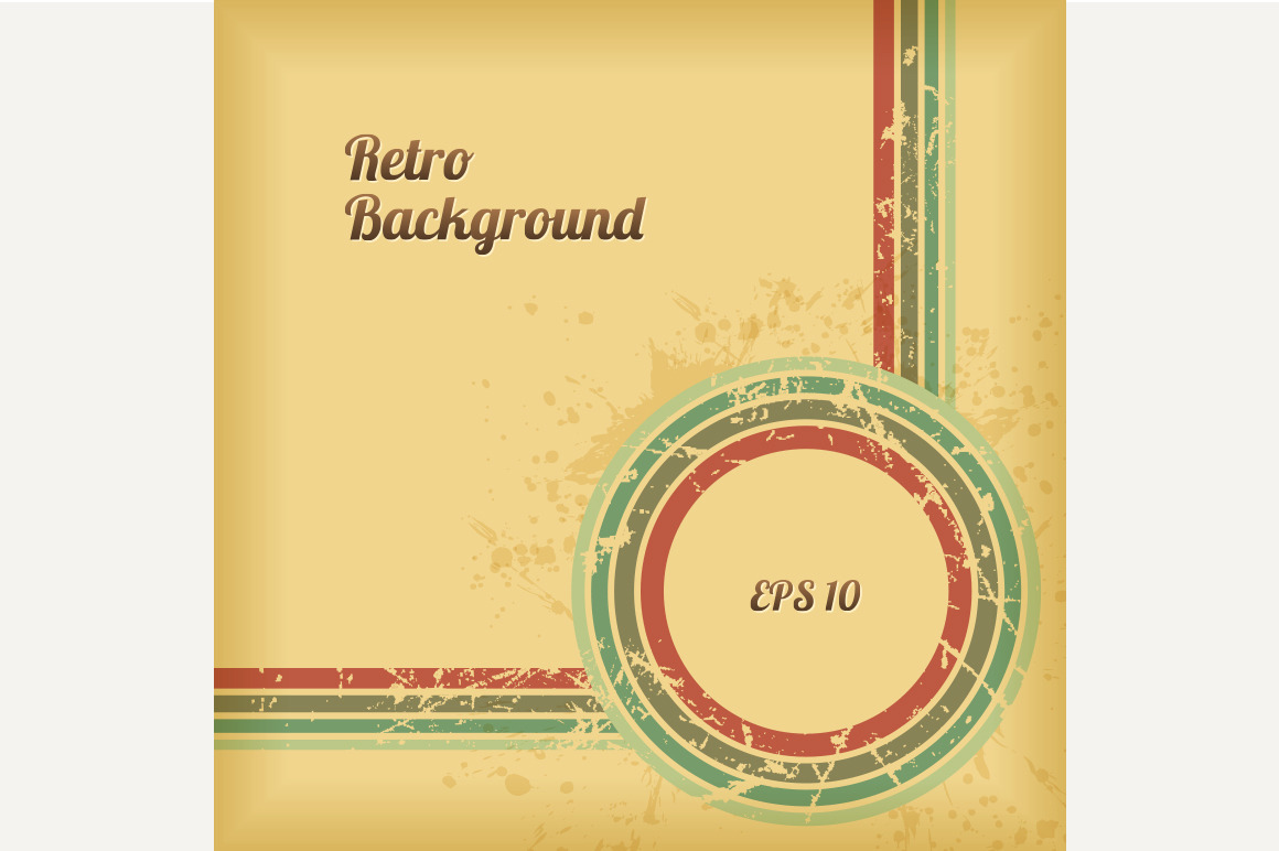 Retro Background Design, a Background Graphic by Shanvood
