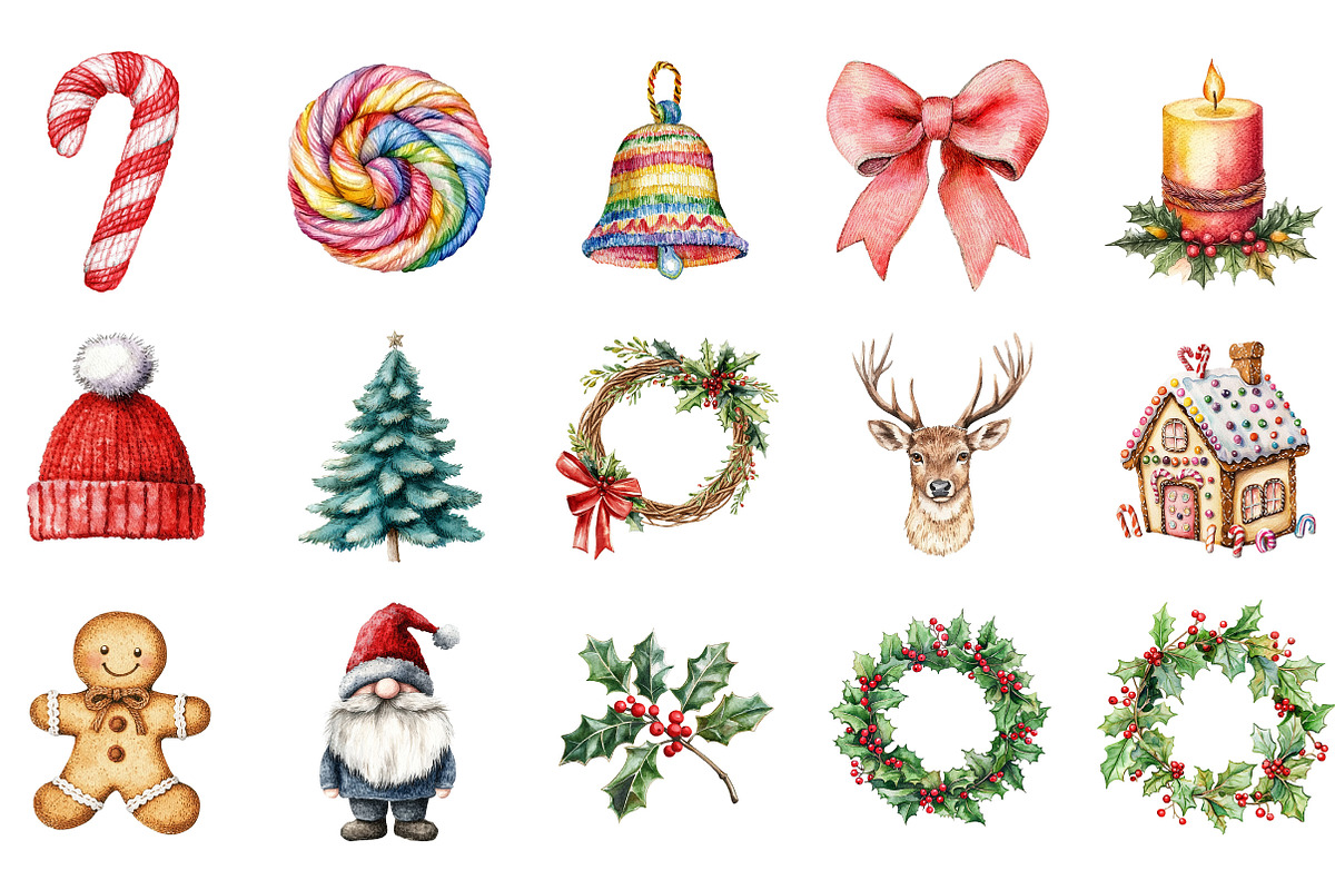 Latch Hook Yarn Faux Christmas, an Illustration by Designking (Photo 2 of 5)