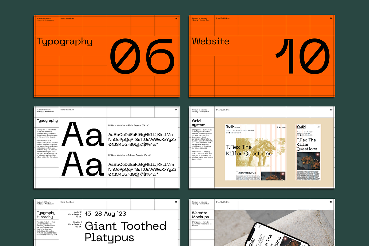 Brand Guidelines Template, a Presentation Template by Typefool's Shop (Photo 12 of 13)