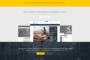 CORNLAB Corporate PSD Theme