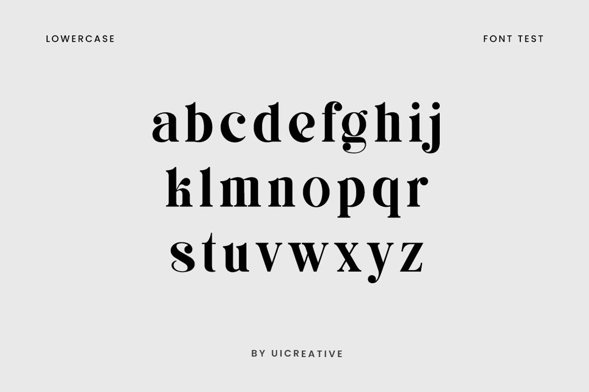 Stanbriged Classy Vintage Serif Font, a Serif Font by UICreative (Photo 7 of 13)