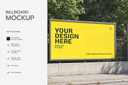 Street Billboard Advertising Mockup, an Advertising Mockup by graphypix (Thumbnail 2 of 4)