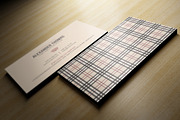 Burberry Business Card, a Business Card Template by Marvel (Thumbnail 5 of 6)