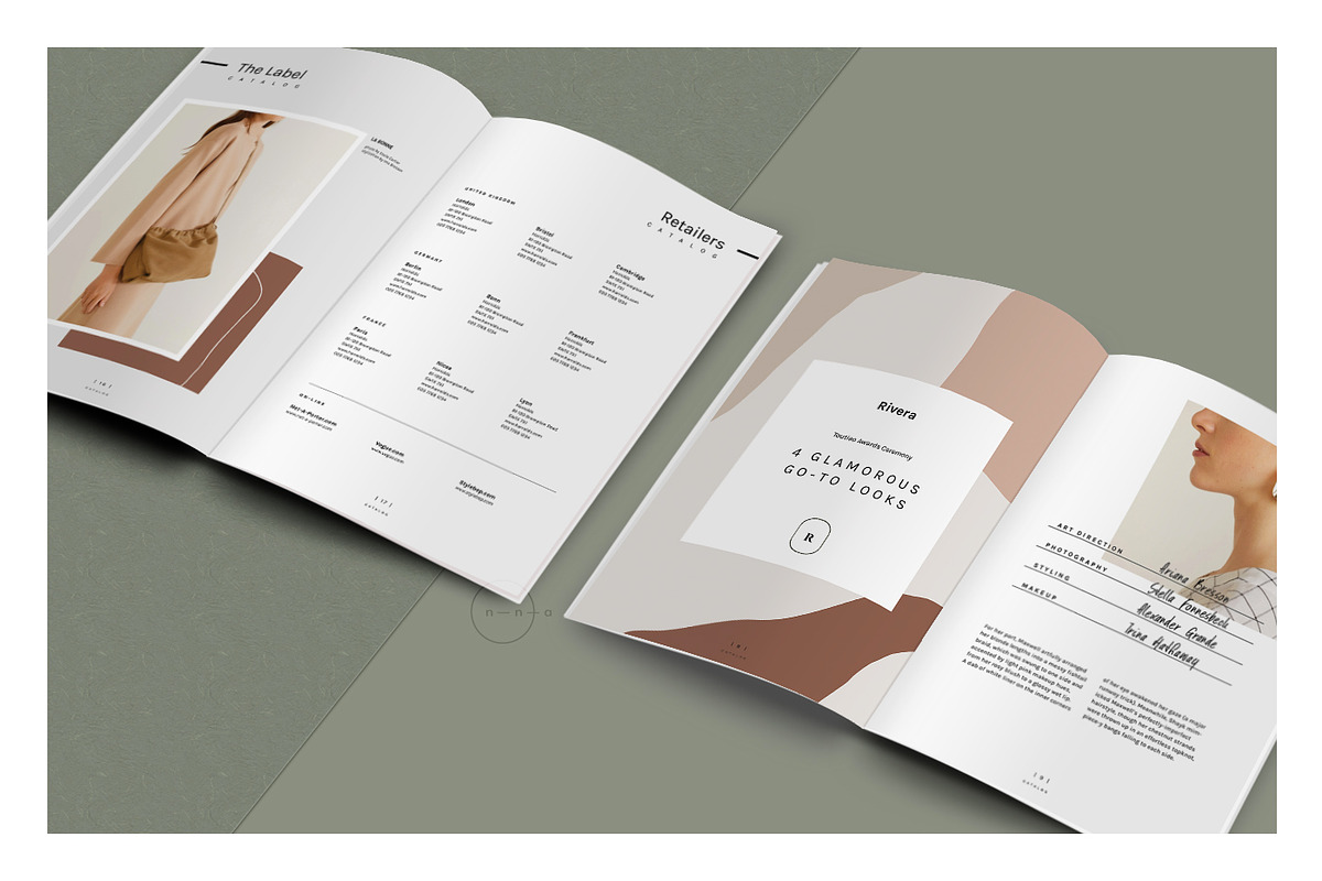 Lookbook & Portfolio • Maïté, a Brochure Template by Nonola (Photo 6 of 8)