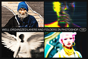12 Photo Effect Templates, a Layer Style Add-On by iDoodle Studio (Thumbnail 4 of 6)