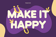Owrheo - Playful Display Font, a Sans Serif Font by Flawless And Co (Thumbnail 3 of 10)