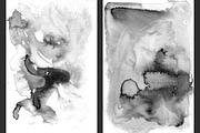 India Ink Wash Backgrounds, a Texture Graphic by M. by mprintly (Thumbnail 2 of 5)