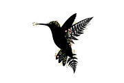 Decorative Floral Hummingbird Bundle, an Illustration by jahid234 (Thumbnail 5 of 31)