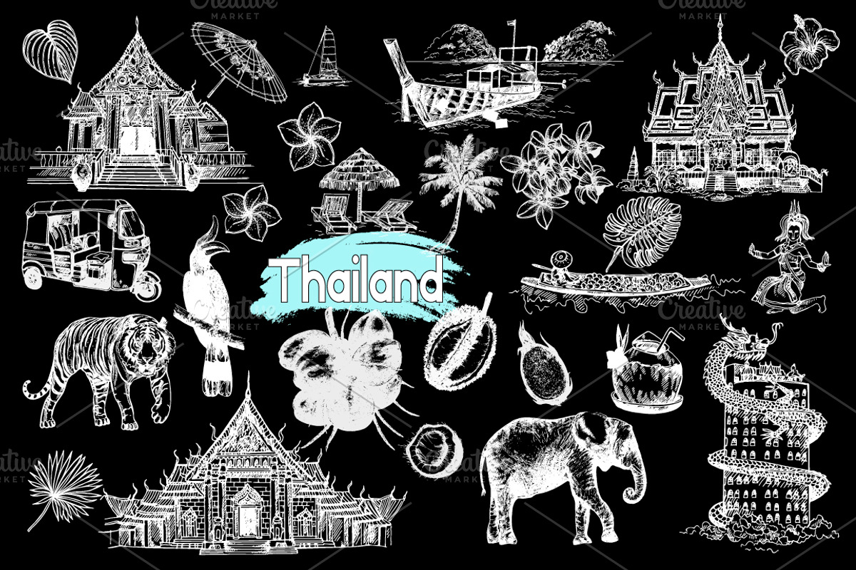 Thailand, an Animal Illustration by Ecaterina Sciuchina (Photo 2 of 8)