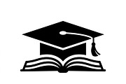 50 Graduation Cap and Book, an Education Illustration by Amazin_art (Thumbnail 24 of 28)