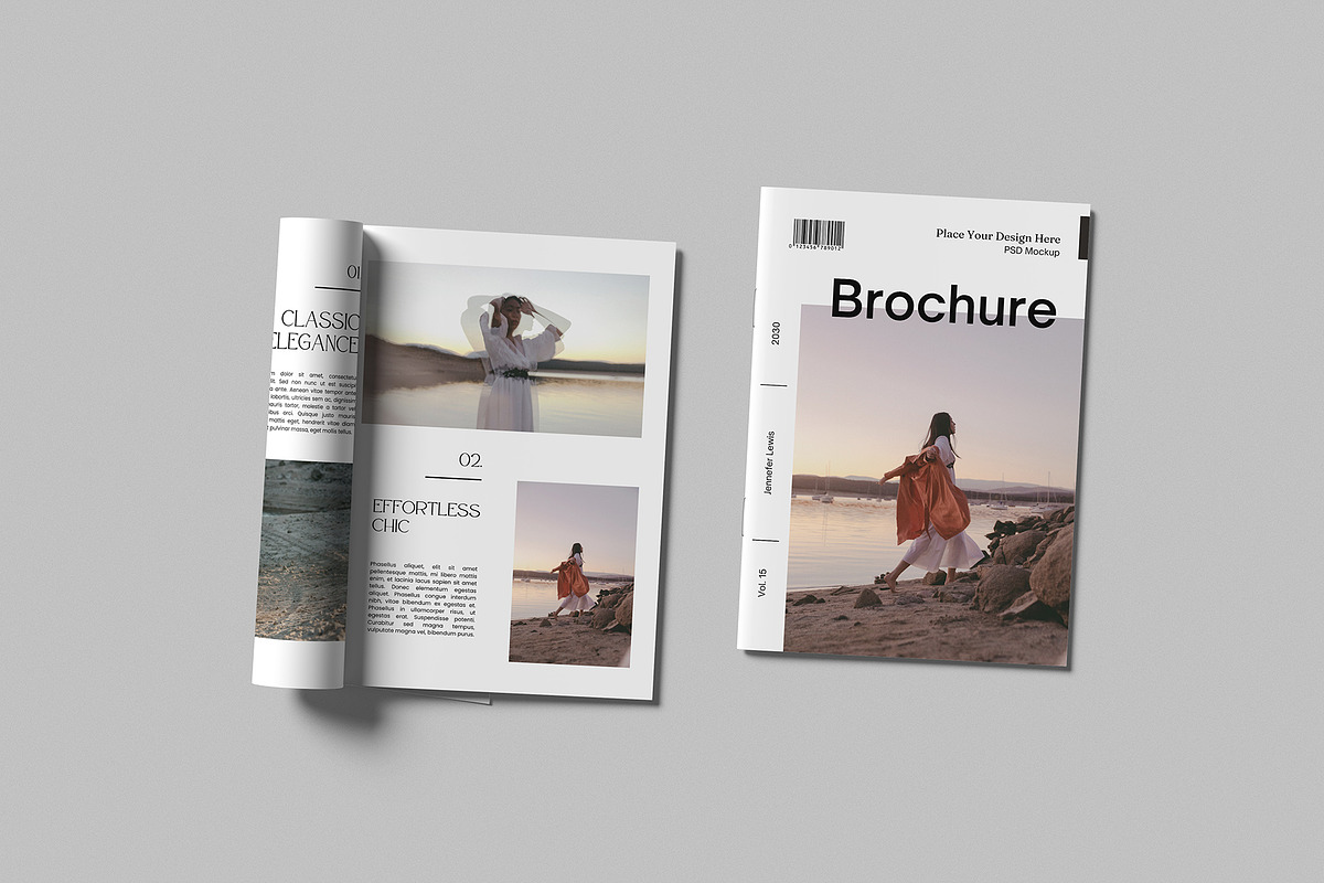 A4 Catalog Brochure Mockup, a Books & Magazine Mockup by graphictime (Photo 7 of 12)