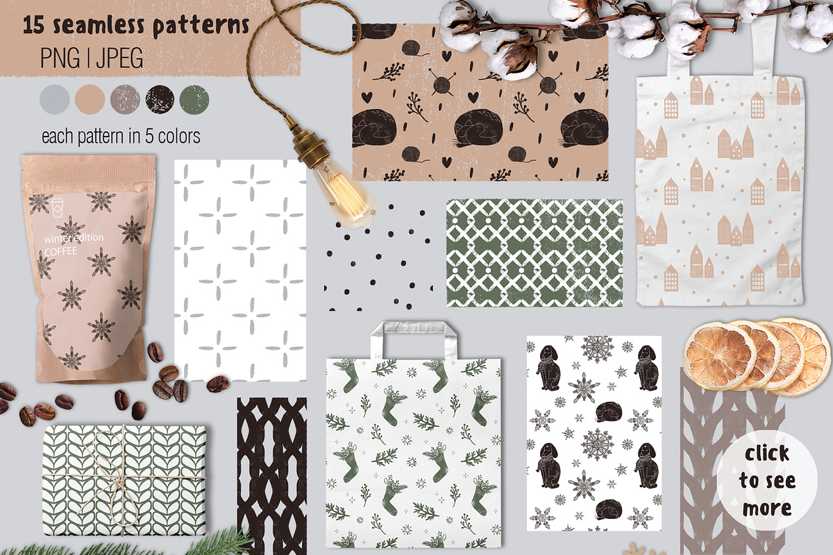 Cosy Winter hand drawn collection, a Graphic by dasha mo (Photo 3 of 7)