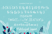 December Holidays, a Script Font by Good Java Studio (Thumbnail 7 of 8)