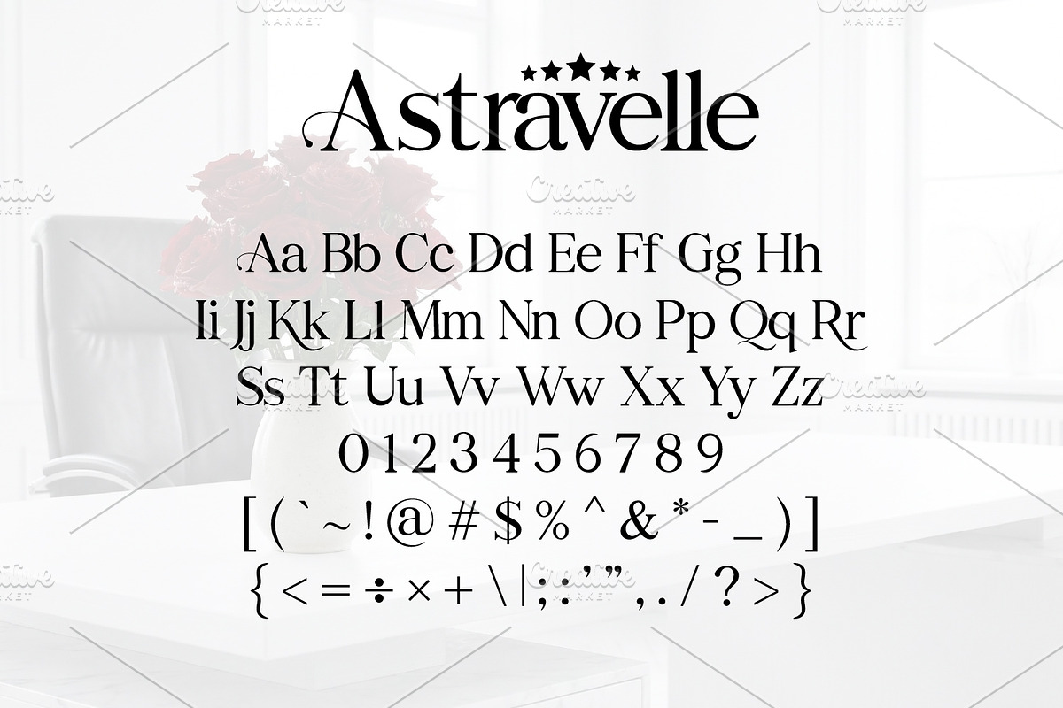 Astravelle serif, a Serif Font by pictranoosa_studio (Photo 6 of 6)