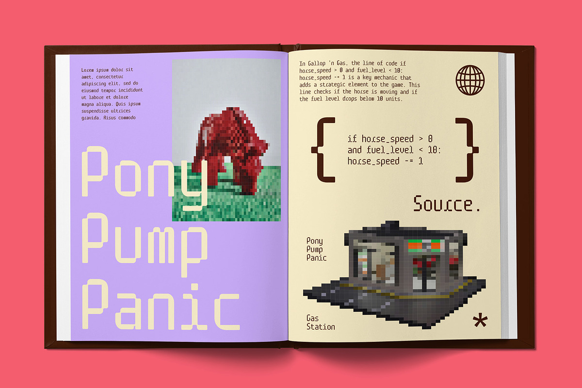 CS Norman Mono – Monospaced Font, a Sans Serif Font by Craft Supply Co. (Photo 7 of 8)