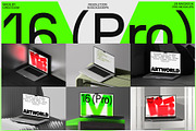 (26) MacBook Pro 16 mockups, a Mac Mockup by Creatoom (Thumbnail 1 of 11)