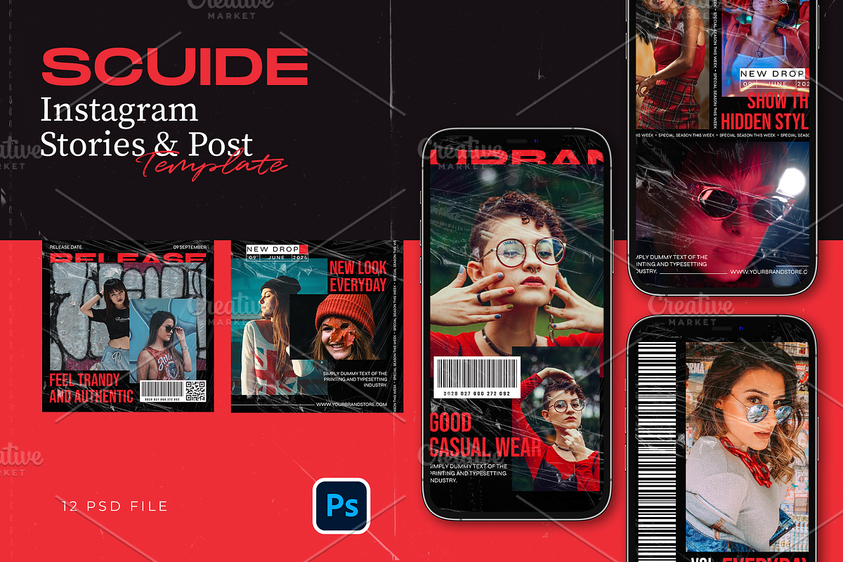 Hype Instagram Template - Scuide, a Social Media Template by Gibcreat (Photo 1 of 4)