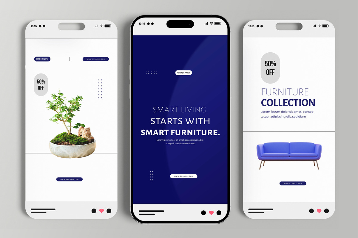 Smart Furniture Sale Social Media, a Social Media Template by MightyDesign (Photo 3 of 6)