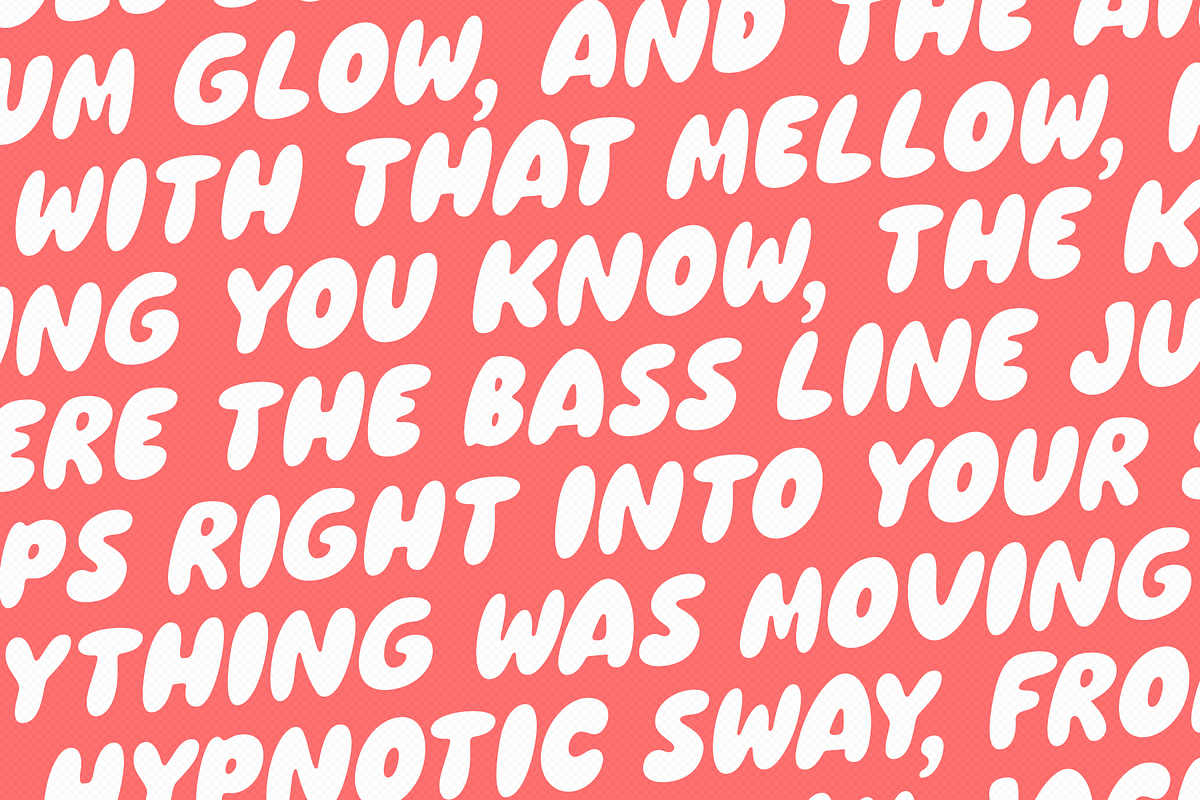 Zuppa - Playful Bubble Font, a Symbol Font by Indotype Foundry (Photo 2 of 10)