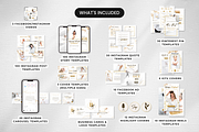 White & Gold Social Media Bundle Kit, a Social Media Template by DigiPax (Thumbnail 2 of 10)