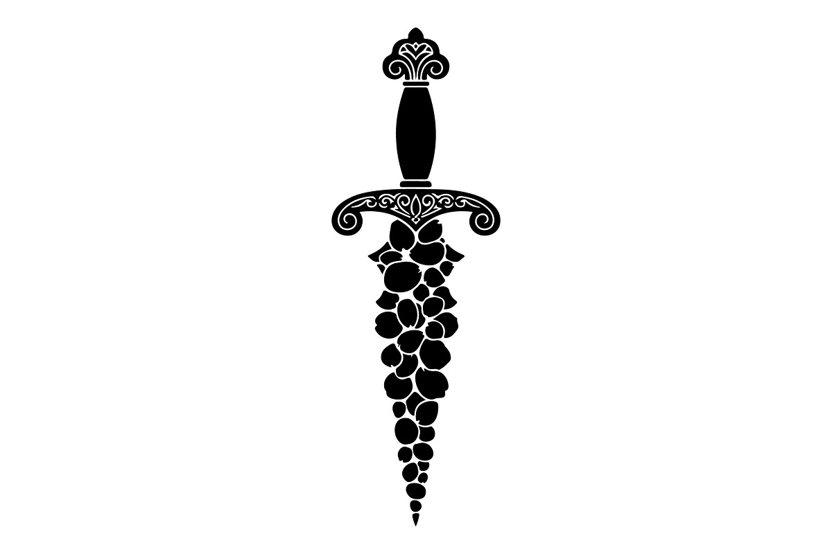Ornamental Dagger Silhouette Bundle, an Object Illustration by Gaye Art (Photo 12 of 15)