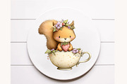 Whimsical Strawberry Squirrel, a Seasonal Illustration by Designworld (Thumbnail 10 of 10)