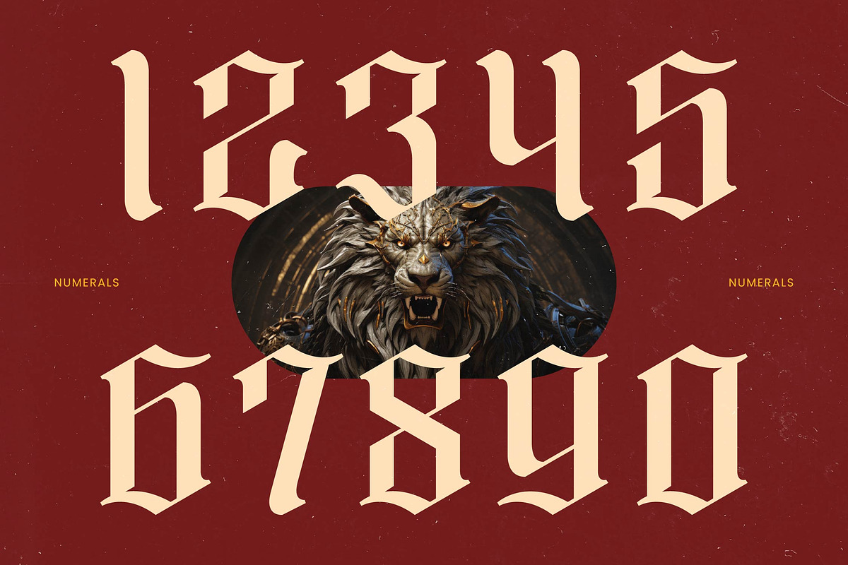 Lionkin Stylish Blackletter Font, a Blackletter Font by timelesstype.co (Photo 8 of 20)