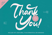 Gelmake Clencha Bold Calligraphy, a Script Font by Letterena Studios Script (Thumbnail 20 of 20)