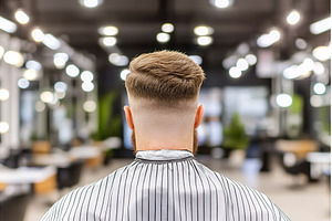 Caucasian male with fade haircut in, a Beauty & Fashion Photo by Lermont51