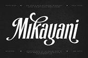 Miakayani Oblique, a Serif Font by A.Budianto (Thumbnail 1 of 9)