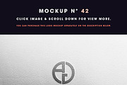 50 Logo Mockup Branding Bundle - V3, an Advertising Mockup by Asylab (Thumbnail 48 of 57)