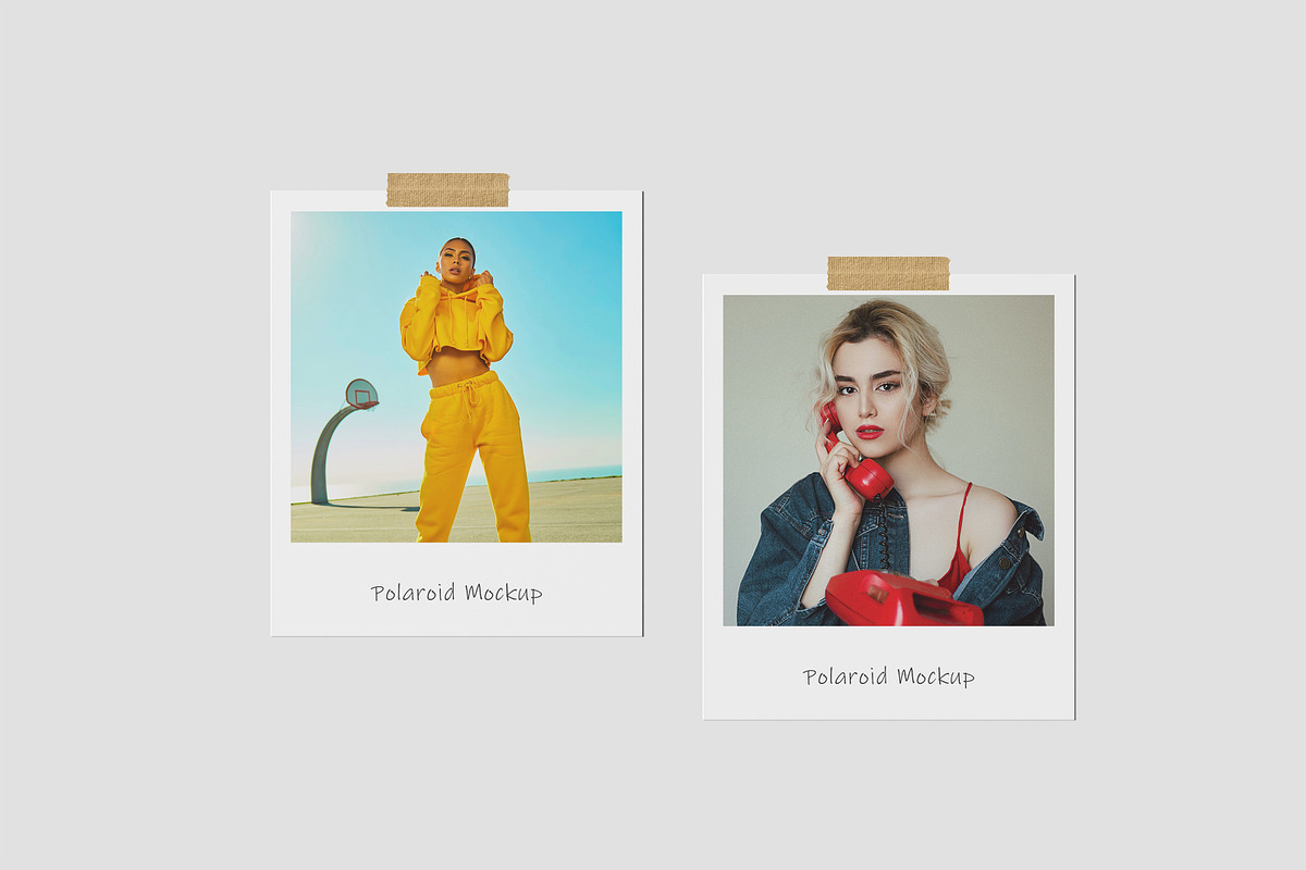 Polaroid Photo Mockup, a Print Template by UFR_GRAPHIC (Photo 7 of 7)