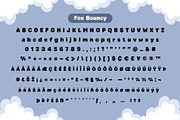 Fox Bouncy Font, a Symbol Font by Fox7 By Rattana (Thumbnail 9 of 11)