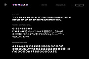 Vorcas Glitch Font, a Sans Serif Font by RantautypeStudio (Thumbnail 15 of 15)