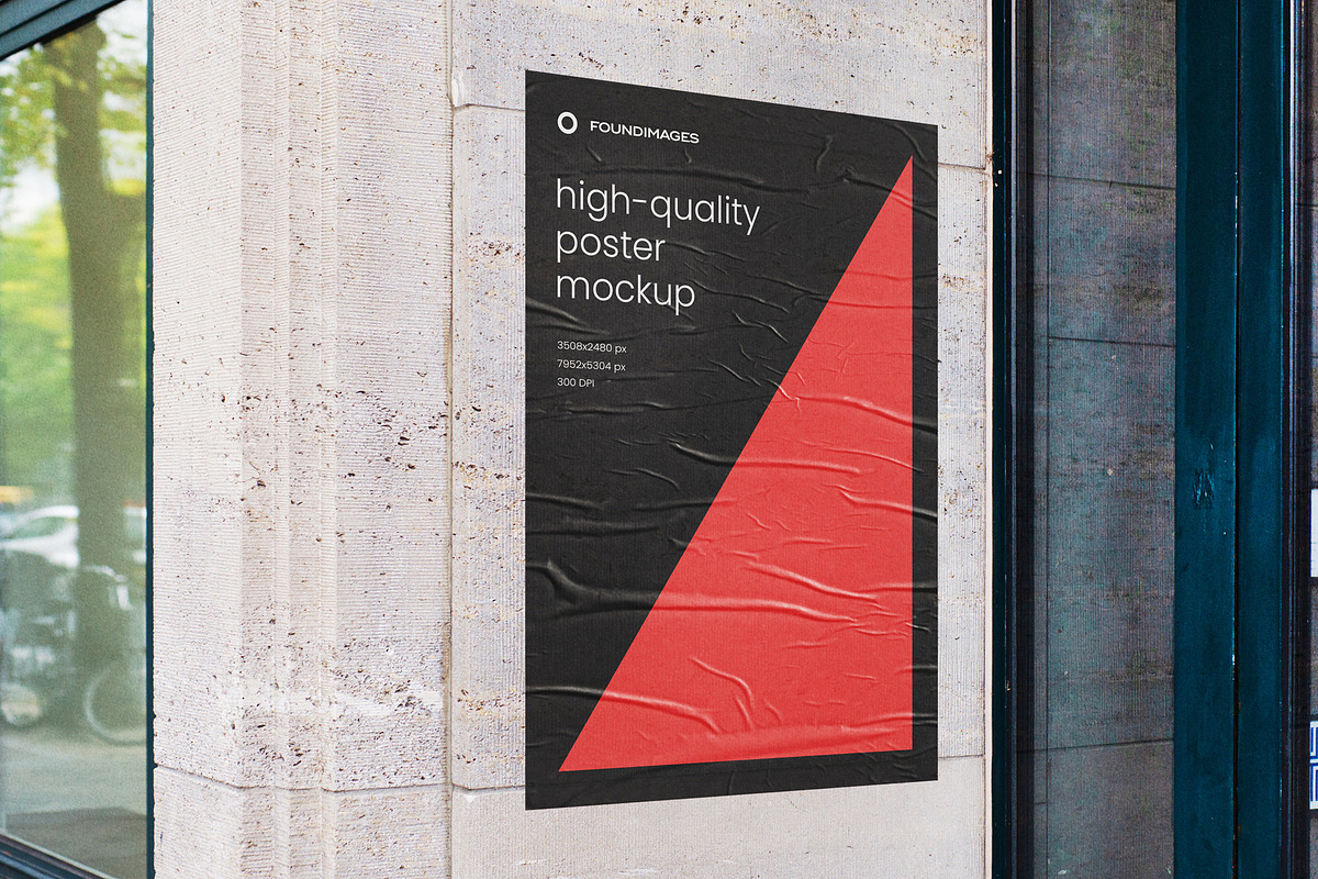 Urban Poster Mockup Template Bundle, an Advertising Mockup by FoundImages (Photo 44 of 52)