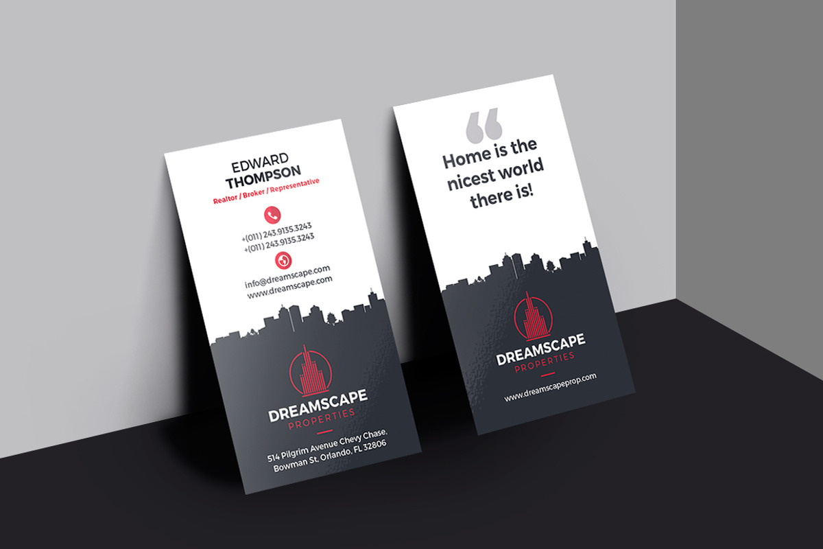 10 Real Estate Business Card Bundle, a Business Card Template by GraphicsEgg (Photo 4 of 14)
