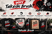 Takeshi Brush, a Script Font by Wow Magic (Thumbnail 2 of 5)