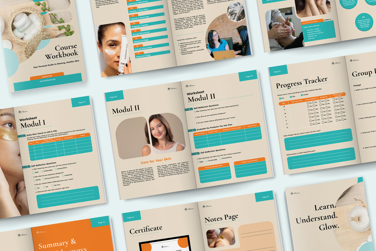 Multipurpose Workbook Brochure, a Brochure Template by twinstd (Photo 5 of 6)