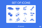 Japanese Food Graphic Clipart Bundle, a Food Illustration by Lisa Mill (Thumbnail 3 of 7)