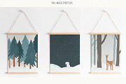 Cozy Winter. Scandinavian Christmas., a Seasonal Illustration by Ooh Lily (Thumbnail 7 of 10)