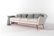Sofa by Ico Parisi, a Furniture 3D Model by inDahouze (Thumbnail 5 of 8)