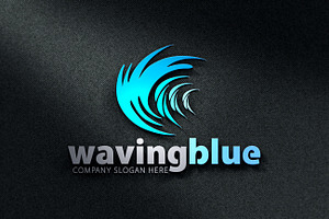 Waving Blue Logo