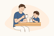 Work Life Blend Illustration, an Object Graphic by Jump Studio (Thumbnail 5 of 12)