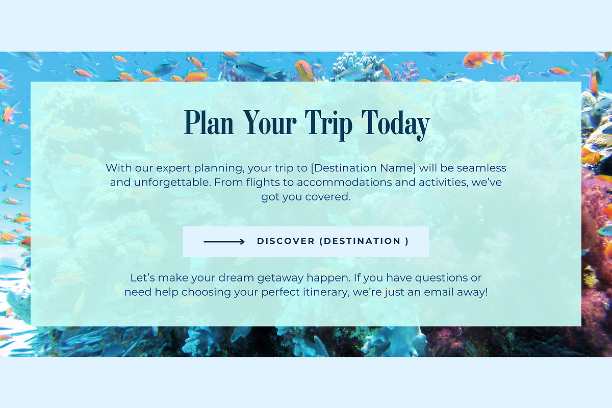 TRAVEL AGENCY EMAIL TEMPLATES, a Marketing Template by Daring Digies (Photo 7 of 8)